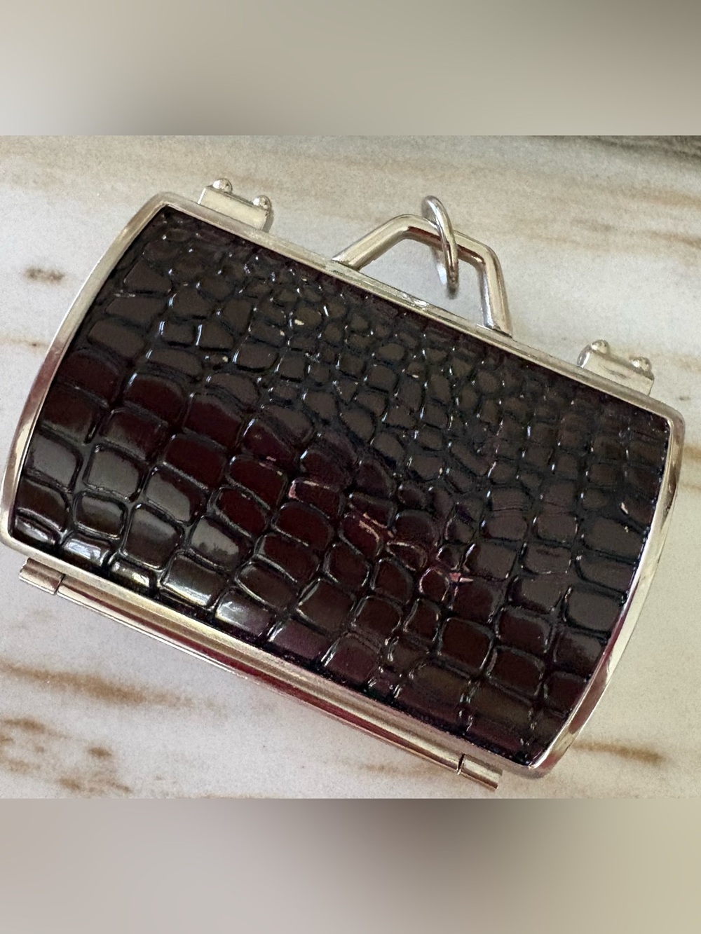 Judith Leiber for Neiman Marcus Mini Purse Key Chain